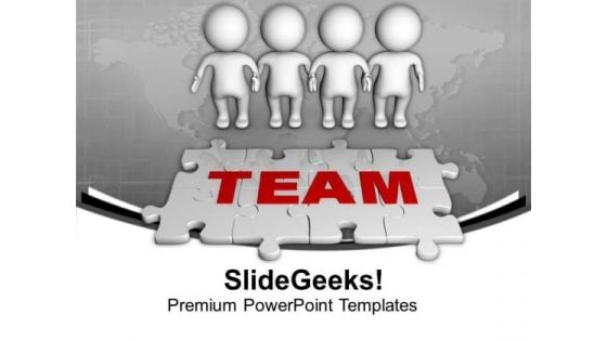 Challenging Task To Complete Team PowerPoint Templates Ppt Backgrounds For Slides 0613