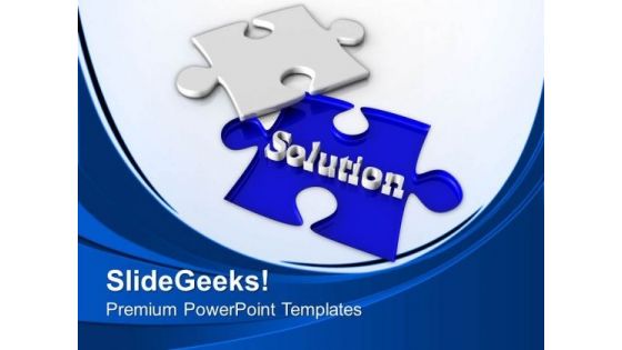 Challenging Task To Find The Solution PowerPoint Templates Ppt Backgrounds For Slides 0513