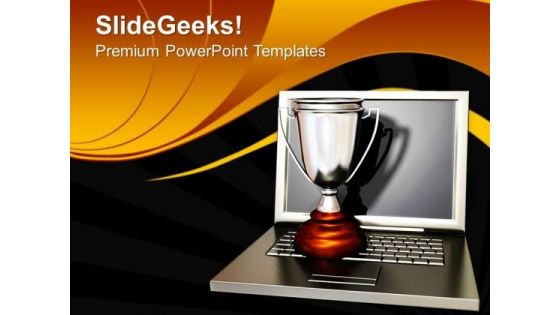 Chance To Win Free Online Competition PowerPoint Templates Ppt Backgrounds For Slides 0313