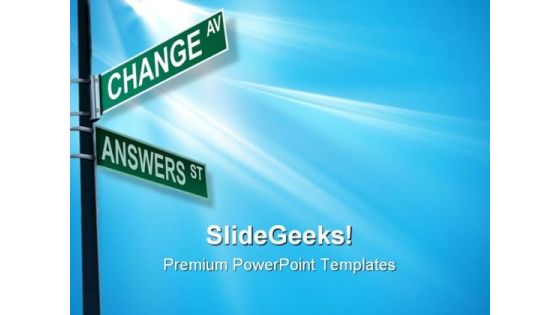 Change Av Answers St Business PowerPoint Themes And PowerPoint Slides 0911