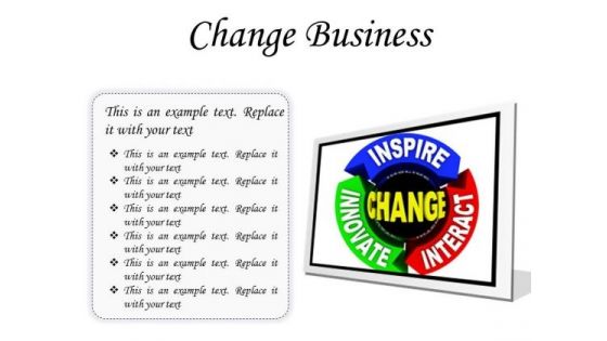 Change Business PowerPoint Presentation Slides F