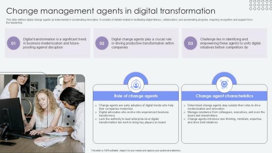 Change Management Agents In Digital Agents Of Change Pioneers PPT Sample CM SS V Change Management Agents In Digital Agents Of Change Pioneers PPT Sample CM SS V
