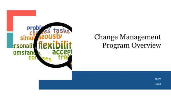 Change Management Program Overview PPT Outline AT