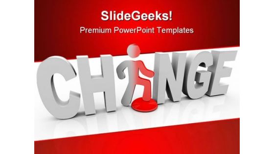 Change People PowerPoint Template 1010