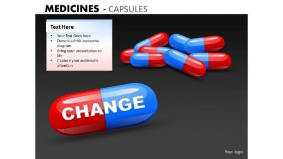 Change Prescription Insurance PowerPoint Templates Change Health Care Ppt