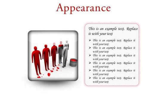 Changing Appearance Leadership PowerPoint Presetation Slides S Changing Appearance Leadership PowerPoint Presetation Slides S