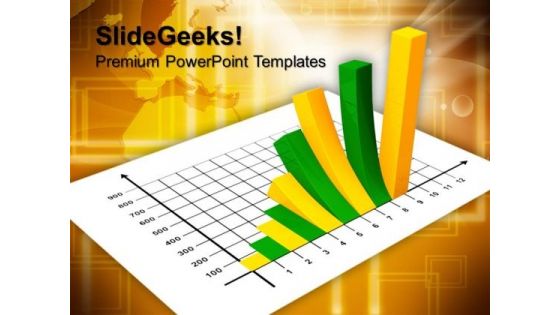 Chart Becomes Reality Business PowerPoint Templates And PowerPoint Themes 0912