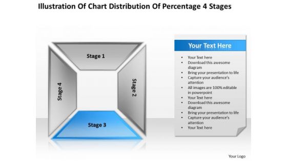 Chart Distribution Percentage 4 Stages How To Complete Business Plan PowerPoint Slides Chart Distribution Percentage 4 Stages How To Complete Business Plan PowerPoint Slides