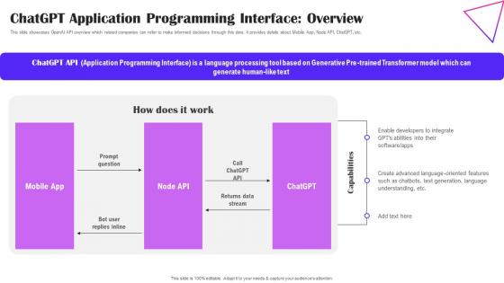 ChatGPT Application Programming Interface Creative Applications For Open AI Introduction Pdf