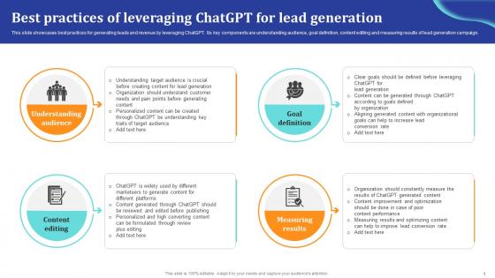 ChatGpt Comprehensive Guide For Best Practices Of Leveraging ChatGpt Ppt Template ChatGpt SS V ChatGpt Comprehensive Guide For Best Practices Of Leveraging ChatGpt Ppt Template ChatGpt SS V