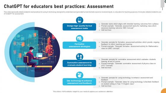ChatGPT For Educators Best Practices Assessment Applications Of ChatGPT In Education ChatGPT SS V ChatGPT For Educators Best Practices Assessment Applications Of ChatGPT In Education ChatGPT SS V