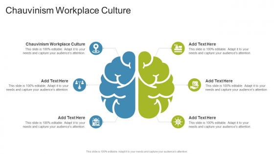 Chauvinism Workplace Culture In Powerpoint And Google Slides Cpb