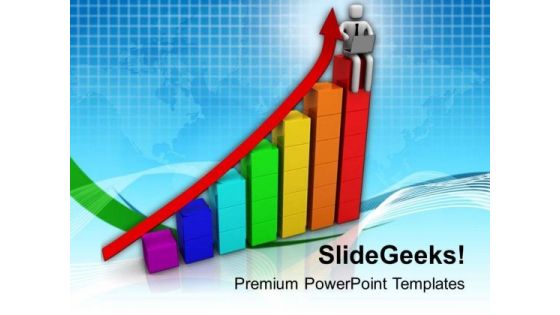 Check The Sales And Growth Graph PowerPoint Templates Ppt Backgrounds For Slides 0813