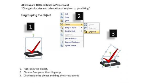 Checkboxes Choices PowerPoint Templates