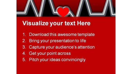 Checking Heartbeat Medical PowerPoint Templates And PowerPoint Backgrounds 0611