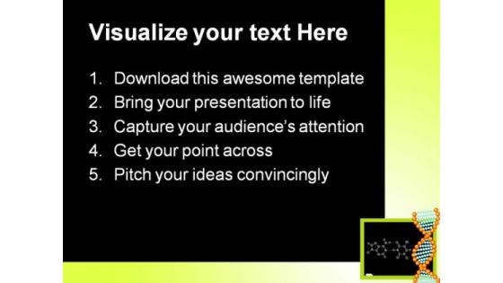 Chemical Formulas Medical PowerPoint Themes And PowerPoint Slides 0811