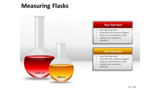 Chemicals Measuring Flasks PowerPoint Slides And Ppt Diagram Templates