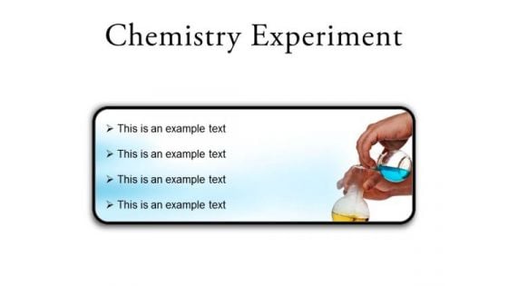 Chemistry Experiment Science PowerPoint Presentation Slides R