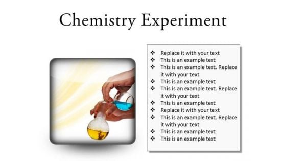 Chemistry Experiment Science PowerPoint Presentation Slides S