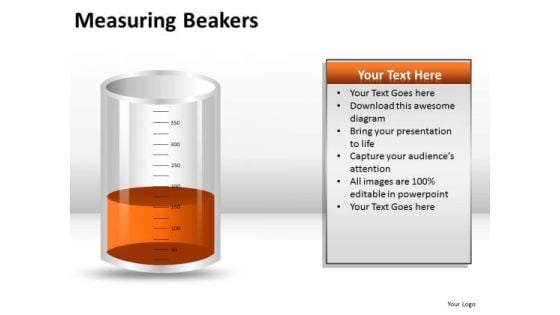 Chemistry Measuring Beakers PowerPoint Slides And Ppt Diagram Templates