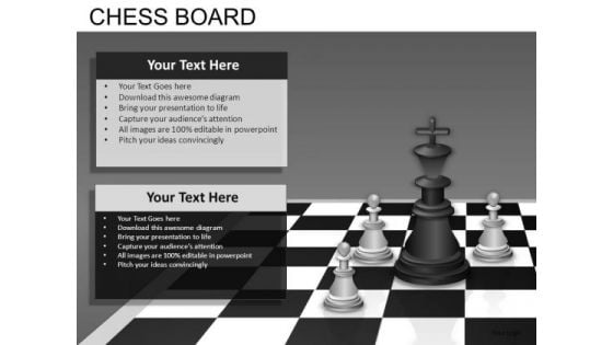 Chess Business Strategy PowerPoint Slides