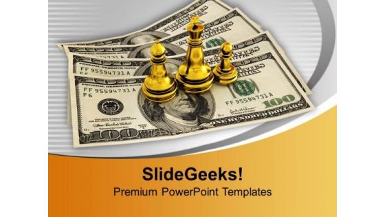 Chess Figures On Dollars Business PowerPoint Templates Ppt Background For Slides 1112 Chess Figures On Dollars Business PowerPoint Templates Ppt Background For Slides 1112