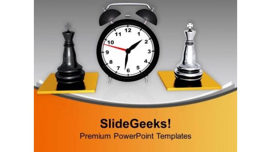 Chess Is Thoughtful Game PowerPoint Templates Ppt Backgrounds For Slides 0513