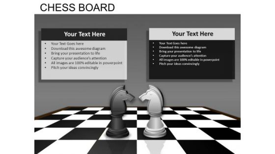 Chess Knights PowerPoint Templates Chess Knights PowerPoint Templates