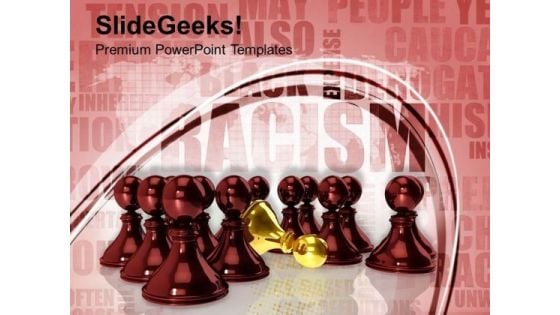 Chess Mates With King Failure Racism Mechanism PowerPoint Templates Ppt Backgrounds For Slides 0113 Chess Mates With King Failure Racism Mechanism PowerPoint Templates Ppt Backgrounds For Slides 0113
