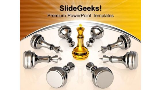 Chess Moves Success PowerPoint Templates And PowerPoint Themes 0912