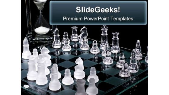 Chess Strategy Sports PowerPoint Background And Template 1210