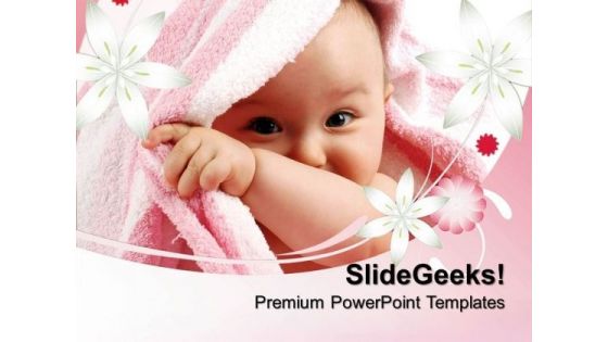 Child Beauty PowerPoint Templates And PowerPoint Themes 0512