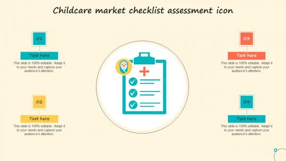 Childcare Market Checklist Assessment Icon Ideas Pdf