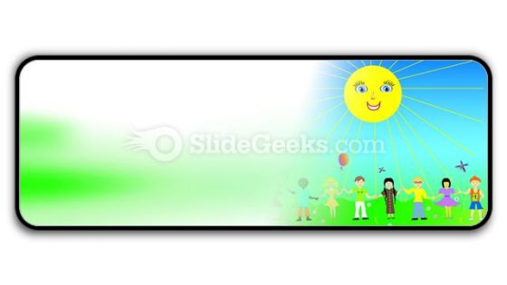 Children Poster PowerPoint Icon R