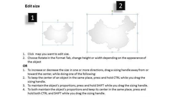 China Country PowerPoint Maps