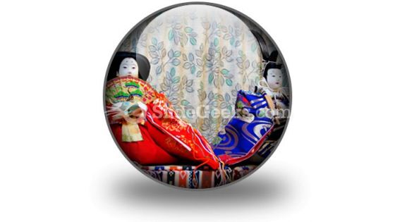 Chinese Dolls PowerPoint Icon C