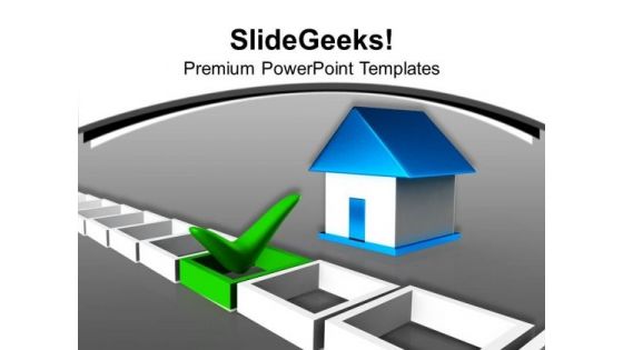 Choice Concept Real Estate PowerPoint Templates Ppt Backgrounds For Slides 1212