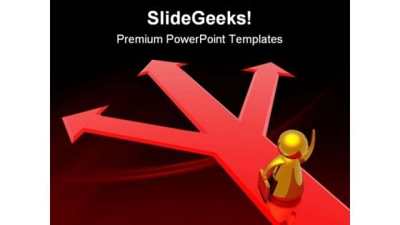 Choice Of Correct Decision Business PowerPoint Themes And PowerPoint Slides 0511