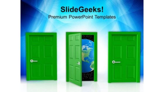 Choice To Select Global Opportunties PowerPoint Templates Ppt Backgrounds For Slides 0713