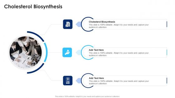 Cholesterol Biosynthesis In Powerpoint And Google Slides Cpb