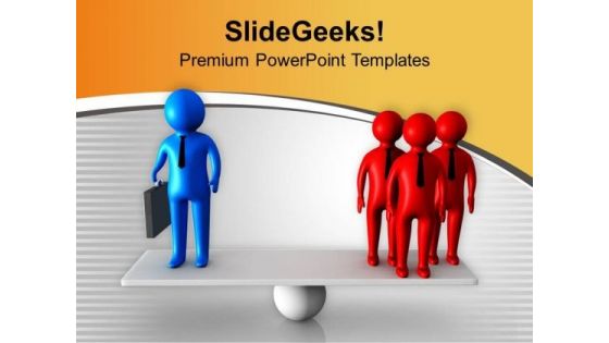 Choose Right Person For Business Balance PowerPoint Templates Ppt Backgrounds For Slides 0613