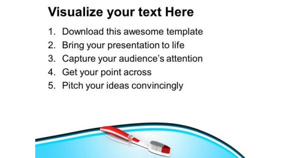 Choose The Best Toothbrush PowerPoint Templates Ppt Backgrounds For Slides 0513