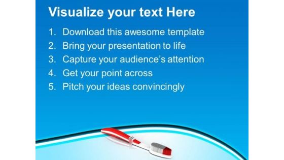 Choose The Best Toothbrush PowerPoint Templates Ppt Backgrounds For Slides 0513