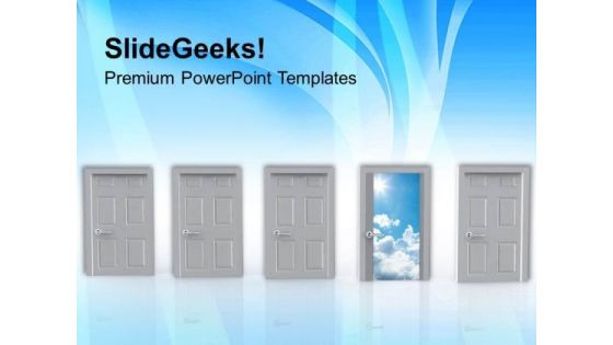 Choose The Correct Option PowerPoint Templates Ppt Backgrounds For Slides 0513