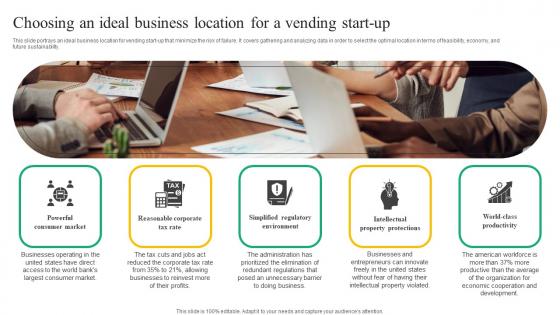 Choosing An Ideal Business Beverage Vending Machine Business Plan Go To Market Strategy Inspiration Pdf