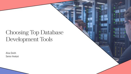 Choosing Top Database Development Tools PPT Example AT