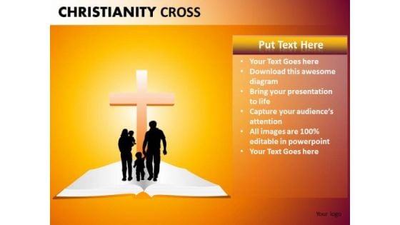 Christian Family PowerPoint Ppt Templates