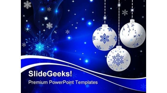 Christmas01 Festival PowerPoint Template 1010