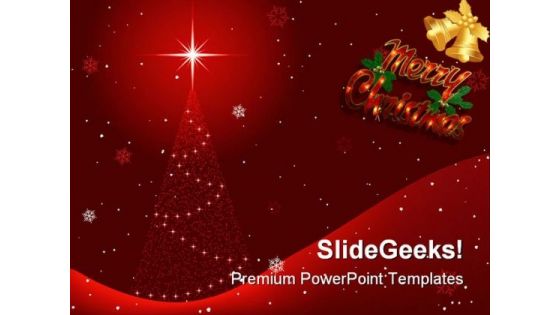 Christmas Abstract Background PowerPoint Templates And PowerPoint Backgrounds 0711