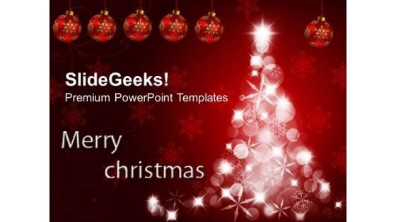 Christmas Abstract Point Templates And PowerPoint Themes 1012